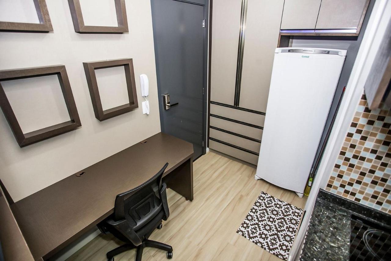 Studio Completo Com Escritorio - All1218 กูรีตีบา ภายนอก รูปภาพ