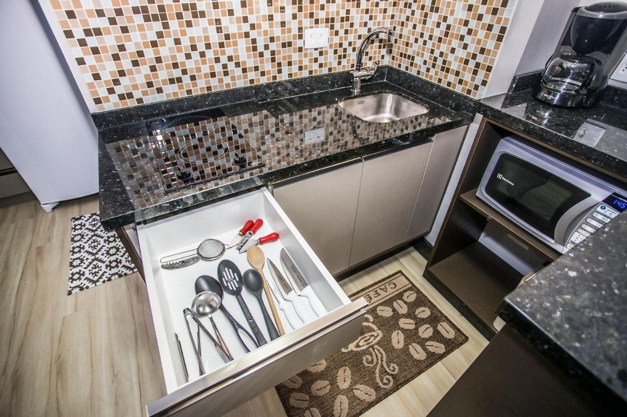 Studio Completo Com Escritorio - All1218 กูรีตีบา ภายนอก รูปภาพ
